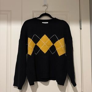 argyle sweater!
